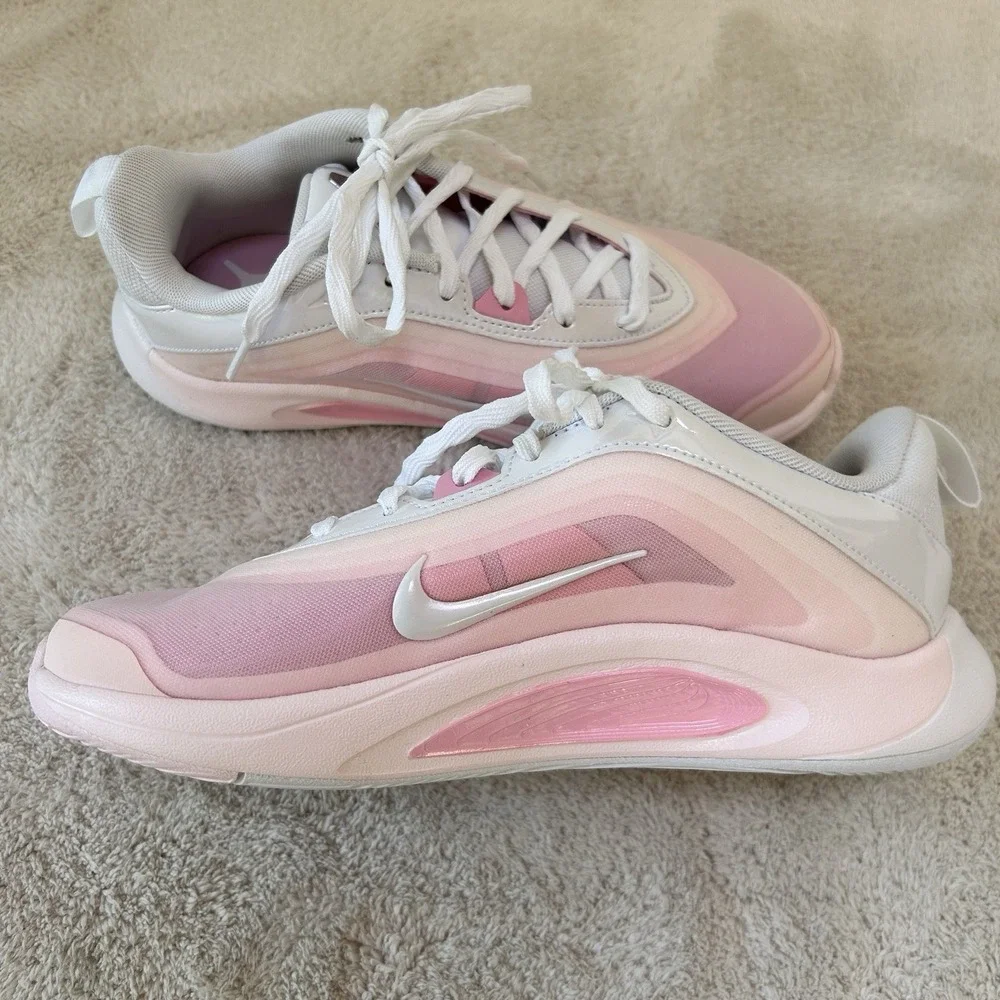 Nike A'one Aja Wilson Women Size 5 ~3.5Y White Perfect Pink Prism Pink HF001-101